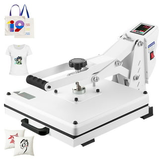 Pro 8 in 1 Tusy Heat Press 15x15, 360 Swing Away & Slide Out Heat Press, Industrial Heat Press Machine for T-Shirts, Hats, Bags, Mugs, Plates (8 in 1)