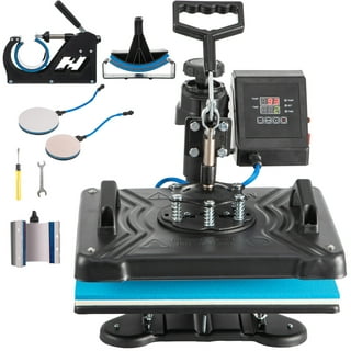 PowerPress Mini Heat Press Machine Easy for T-Shirts, Shoes, Hats, and  Small Vinyl Projects (Coral) 