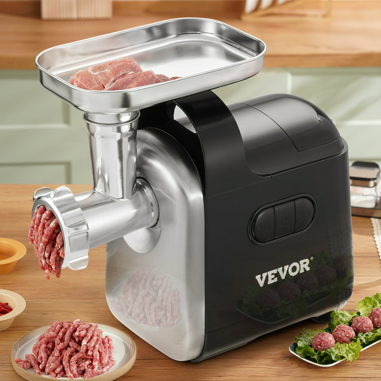 Heavy Duty Electric Meat Grinder, 3000W Max, 5 in 1 Sausage Stuffer, 3  Stainless Steel Grinding Plates, 5 Pounds/Min