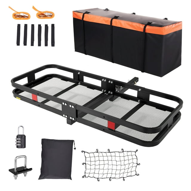 "BENTISM 60x24x6in Foldable Large Haul Cargo Carrier for 500lb Load