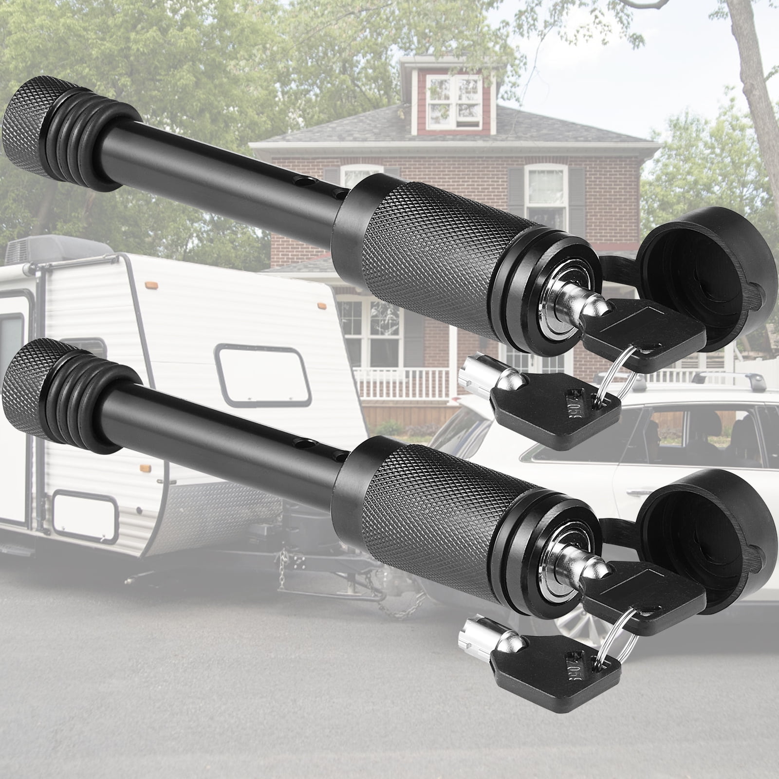 BENTISM Hitch Pin Lock Trailer Hitch Lock 5/8 in 2 Pack for Truck