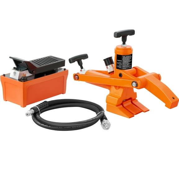 VEVOR Hydraulic Bead Breaker with Foot Pump 10000PSI Steel Hook-type Tire Changer Bead Breaker Set for Tractors Trucks Cars SUVs