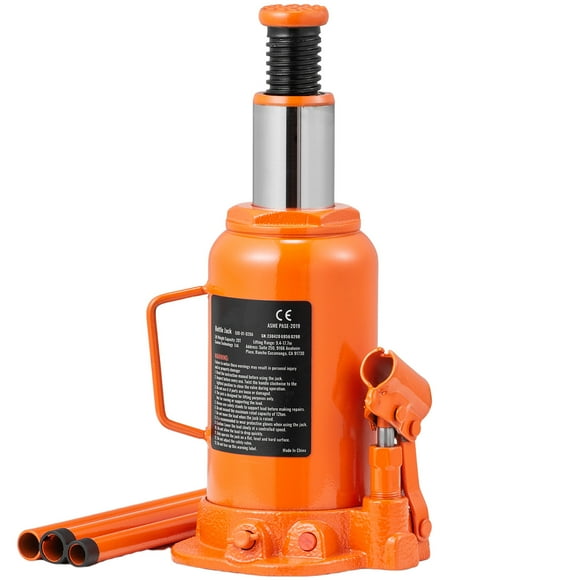 BENTISM Hydraulic Bottle Jack 20 Ton 9.4"-17.7" Height Manual High Lift Portable Automotive Car Repair Shop Jack Repairing Tool for SUV MPV Sedan