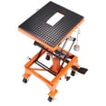 thumbnail image 1 of VEVOR Hydraulic Motorcycle Lift Table 350 lbs Height 13'-36' Dirt Bike Scissor Jack Stand with Wide Deck Safety Pin J-hook, 1 of 10
