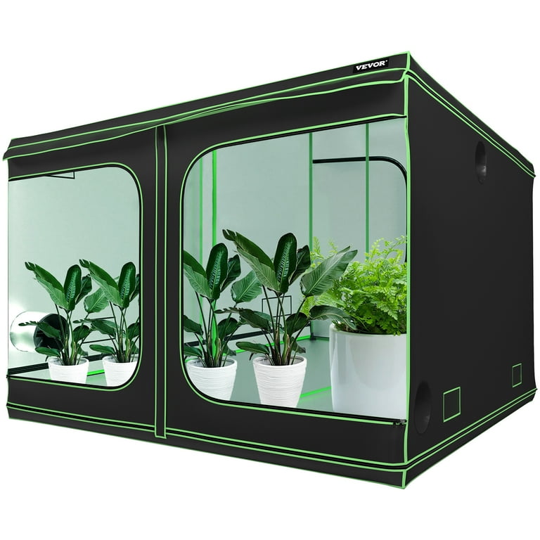 Bilot Grow Tent Room Kit 20 inchx20 inchx48 inch Indoor Plants Growing Reflective Mylar Dark Room Non Toxic Hut + Growing System Accessories (20