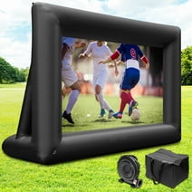 BENTISM Inflatable Movie Screen Inflatable Projector Screen 24 FT Outdoor Theater