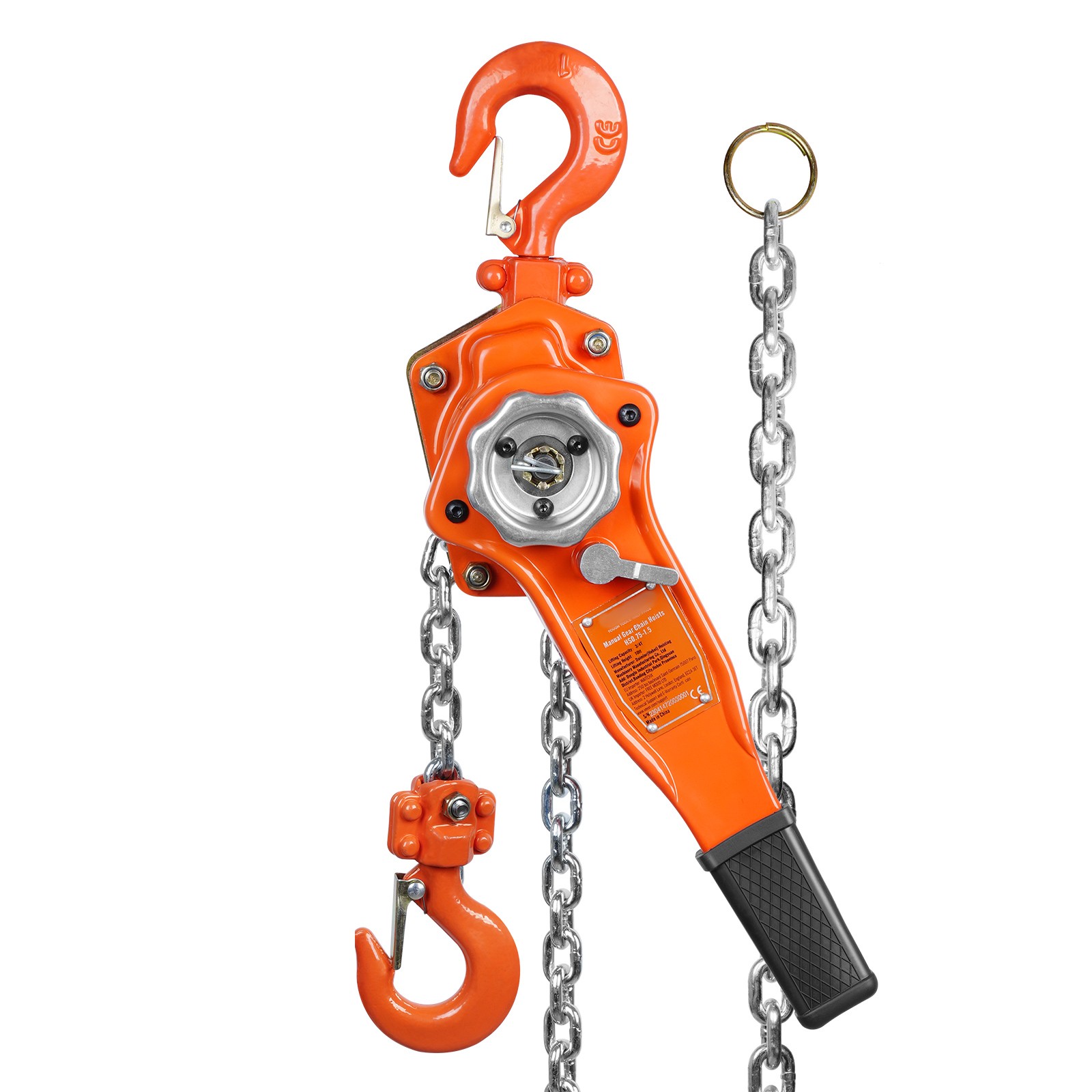 VEVOR 0.5T Mini Lever Chain Hoist, Portable Ratchet Lever Chain, Mini