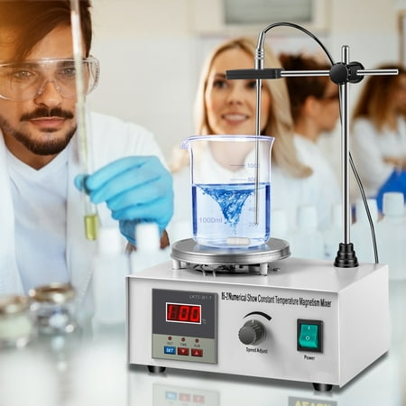 BENTISM Magnetic Stirrer with Heating Plate 85-2 Hotplate mixer 110V Digital Display