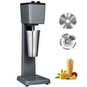VEVOR Commercial Milkshake Machine, 375W Single Head Milkshake Maker Mixer, 3-Speed Drink Blender Machine, with 820ml Stainless Steel Cup