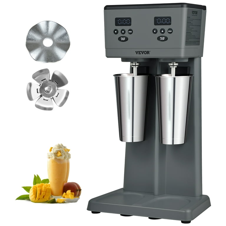 Commercial Milk Shake Machine Kitchen Electric Milkshake Mixer Drink Mix  Blender