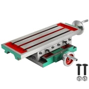 VEVOR Milling Working Table / Compound Milling Machine Work Table 17.7 x 6.7 inch;Cast Iron;2 Axis