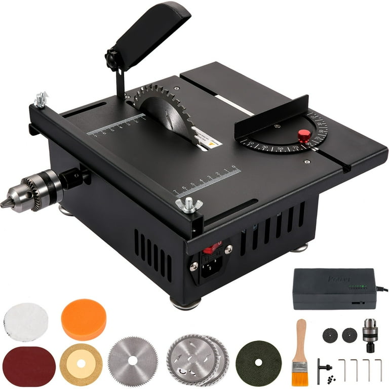 Free Shipping BENTISM Mini Table Saw Multifunctional Woodworking 10000RPM Hobby Table Saw Set Walmart