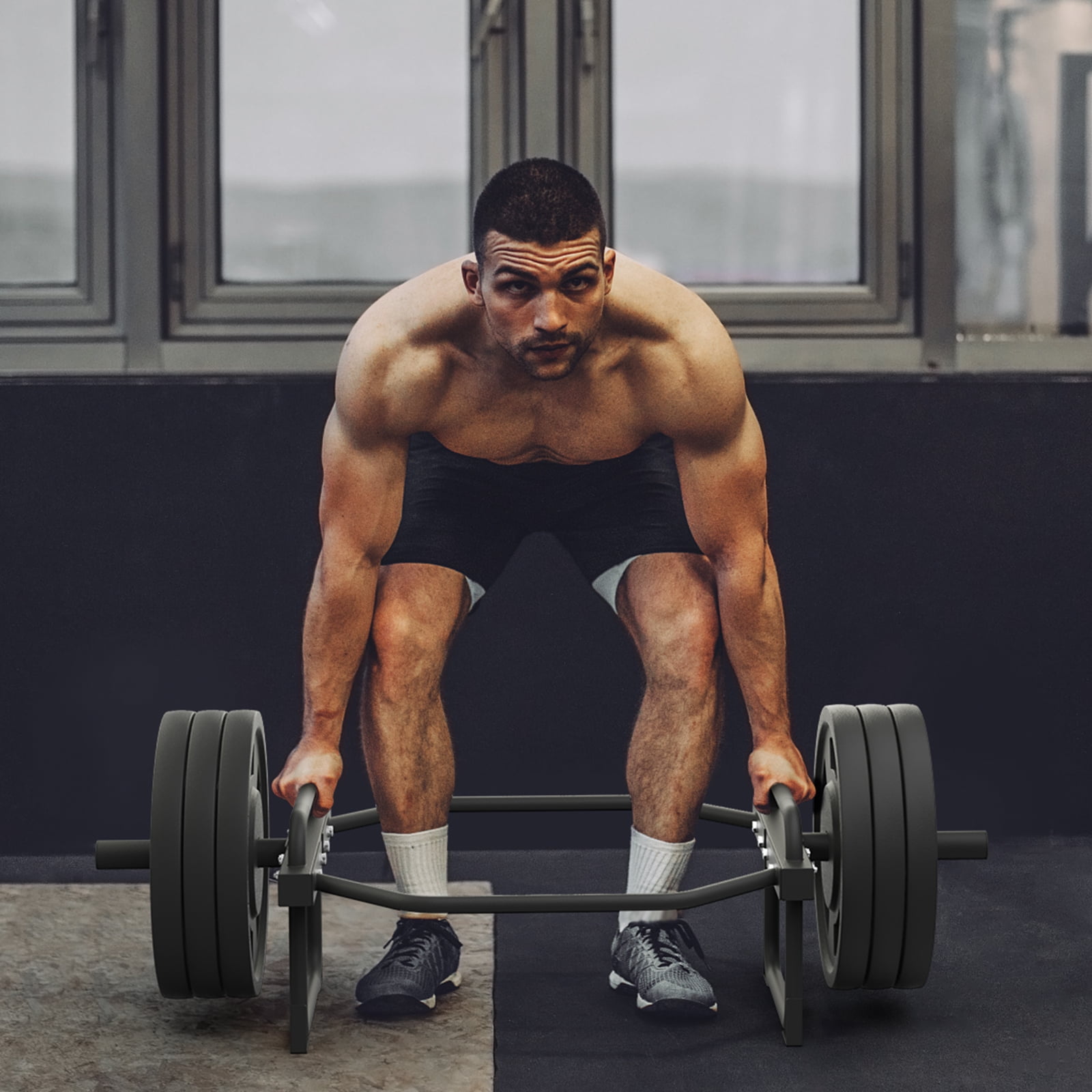 BENTISM Olympic Hex Trap Bar for Weightlifting Kosovo Ubuy