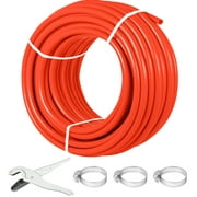 BENTISM Oxygen O2 Barrier PEX Tubing - 1/2 inch X 300 FT Pex Tube Coil - EVOH PEX-B Pipe for Residential Commercial Radiant Floor Heating Pex Pipe