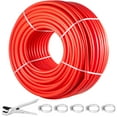 thumbnail image 1 of BENTISM PEX Tubing, 1 inch x 500 ft PEX Pipe, Non Oxygen Barrier PEX-B Pipe White, Flexible PEX Water Line for Plumbing, RV Sewer Hose, Radiant Heating, 1 of 9