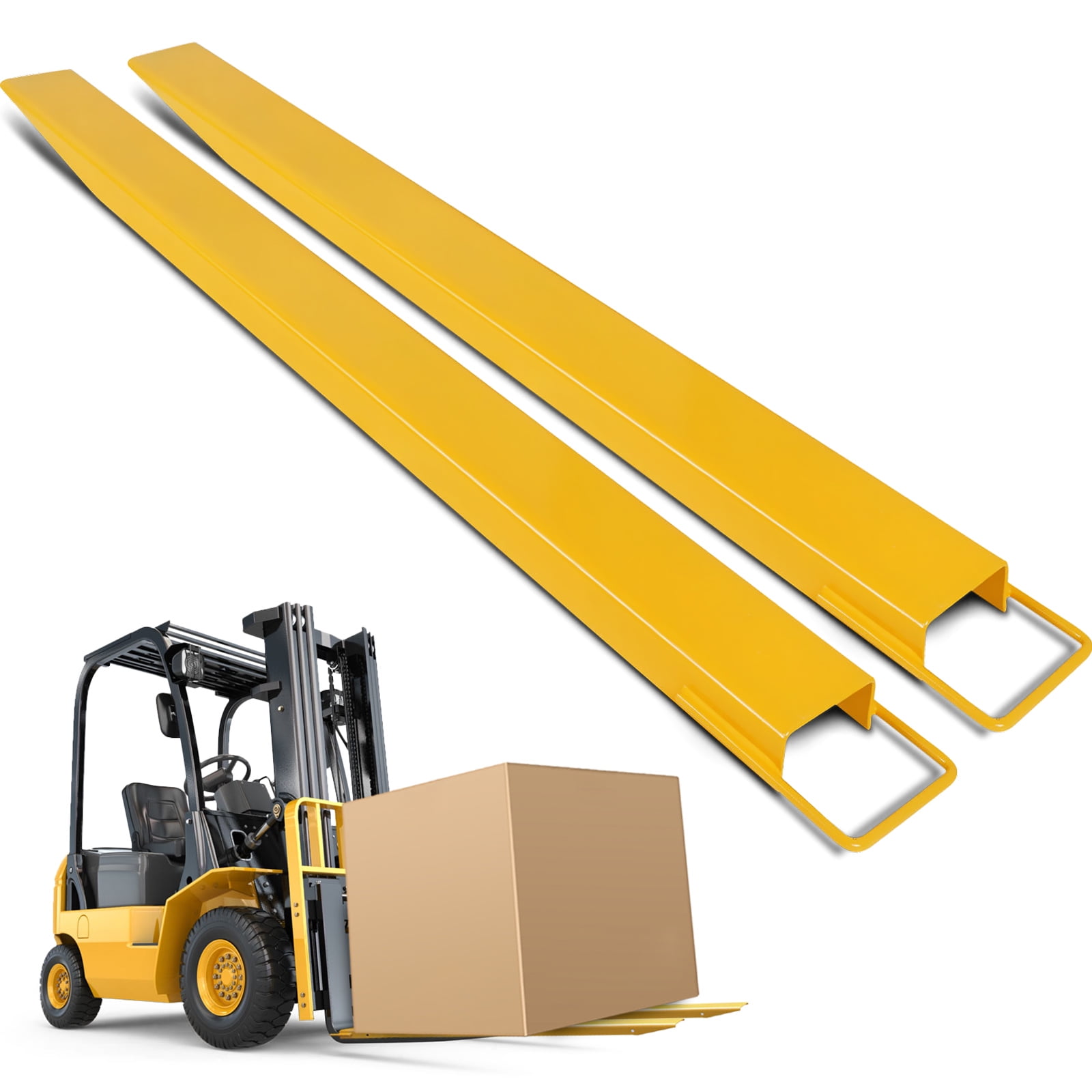 BENTISM Pallet Fork Extensions, 60 ×4.5" Forklift Extensions, Heavy
