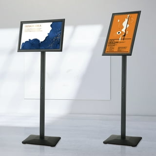  HUAZI Poster Stand for Display Pedestal Sign Stand