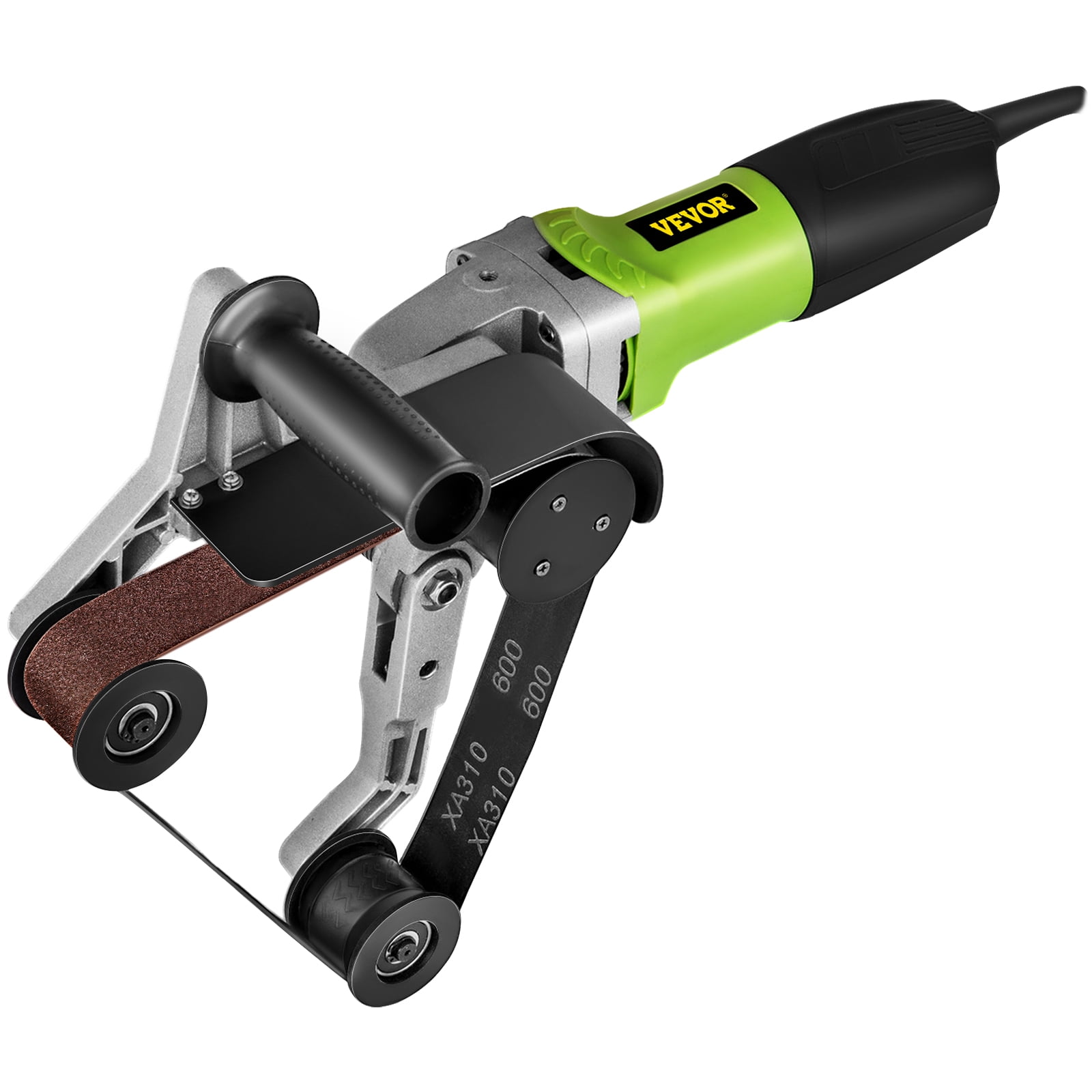 BENTISM Pipe Tube Polisher Sander 7"/180 mm Max Pipe Diameter,Sander Polisher Grinder 110V 800W,Professional Belt Sander Grinding Machine 6 Speeds Adjustable,for Burnishing Finishing Stainless Steel
