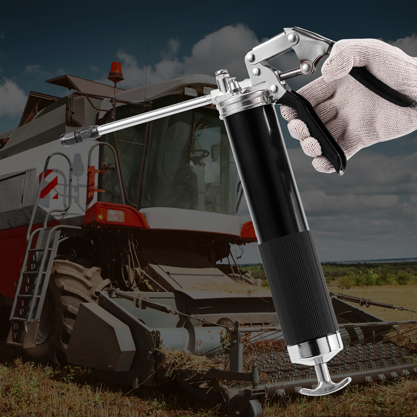 Lubrimatic Pistol Grease Gun with Hose