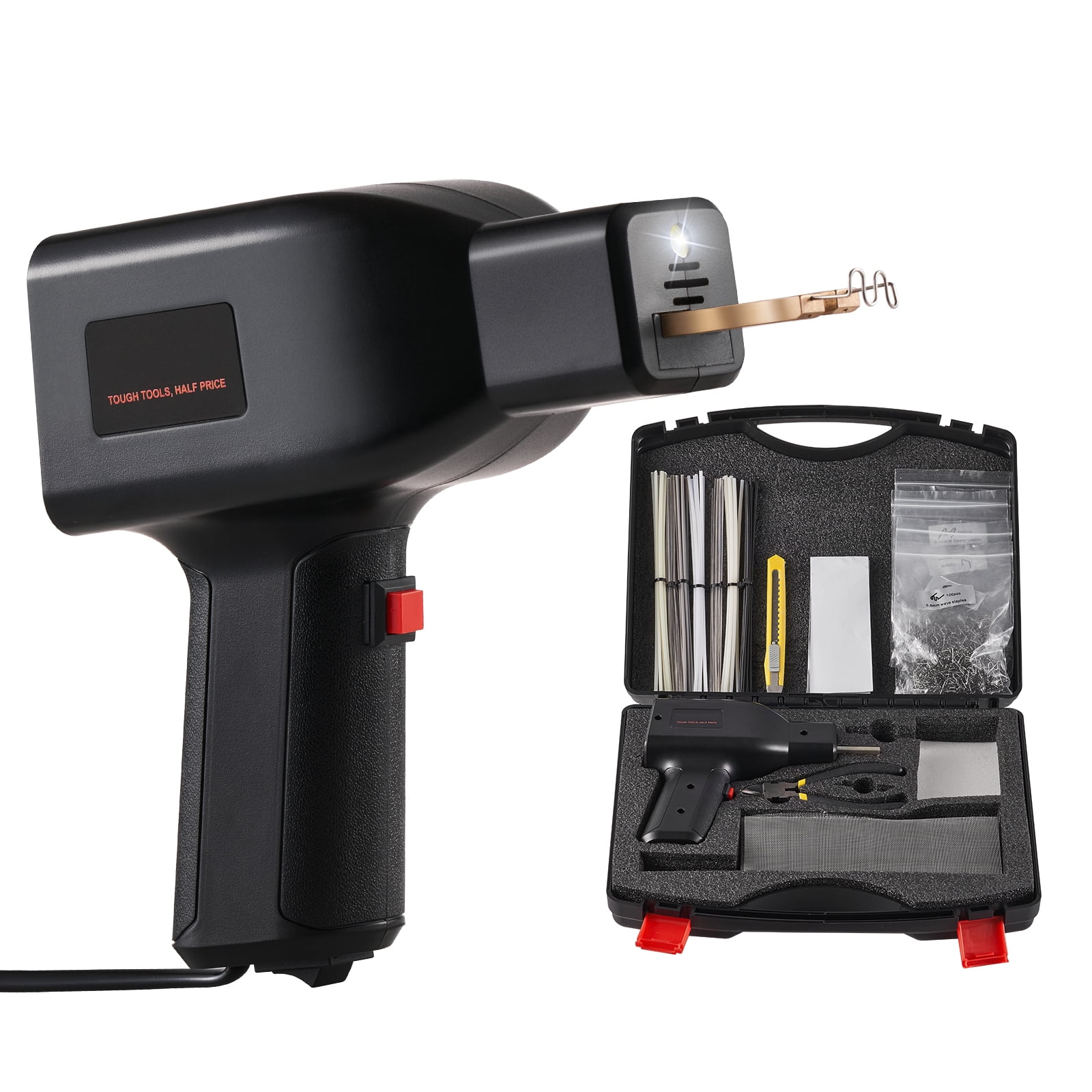 New rechargeable battery-powered plastic welder repair kit 