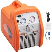 BENTISM Portable 3/4 HP Refrigerant Recovery Machine AC 120V 60Hz for Vapor Liquid Refrigerant with Self-cleaning Overcurrent Protection