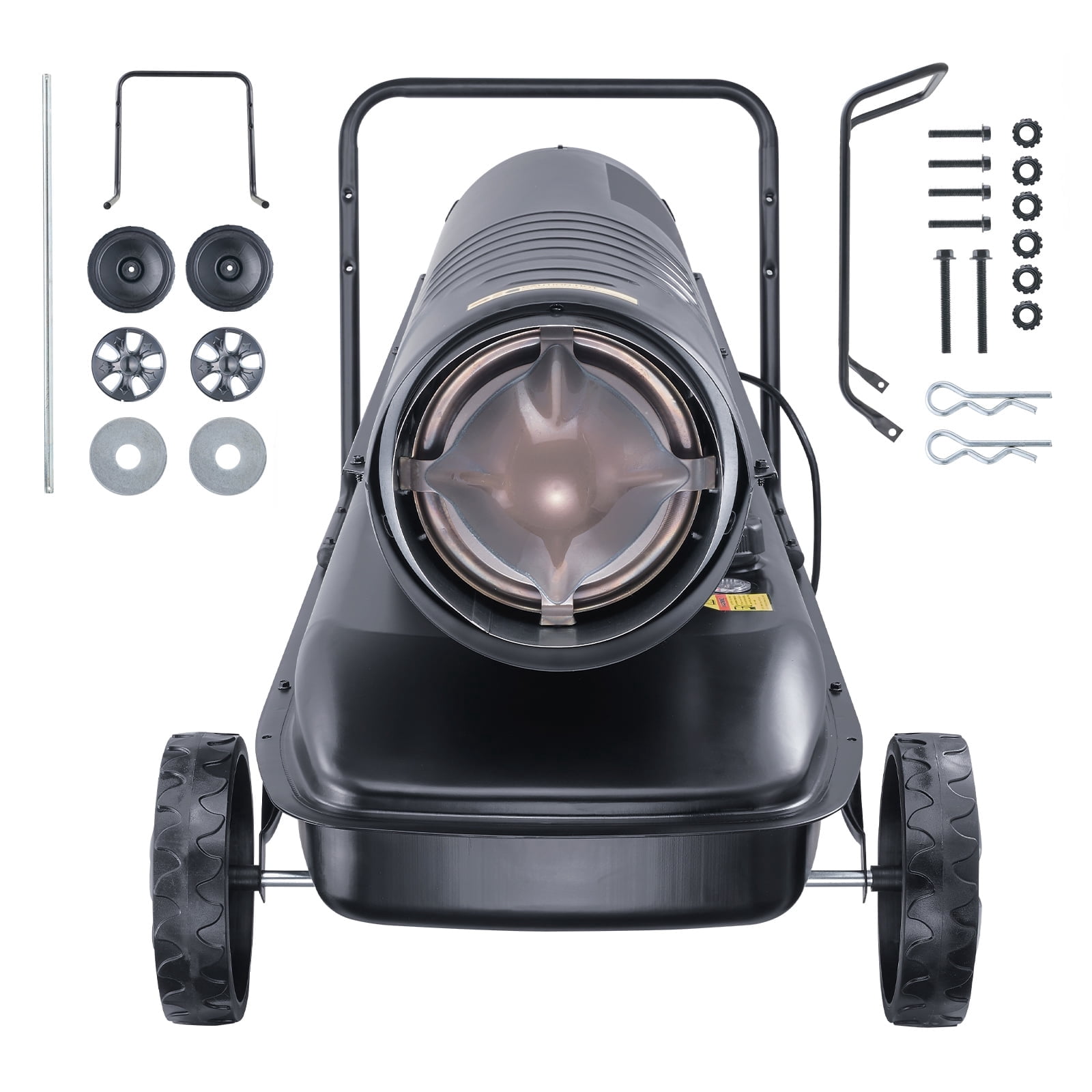 VEVOR Portable Kerosene Forced Air Heater 215000 BTU Indoor Outdoor 13.2gal Tank