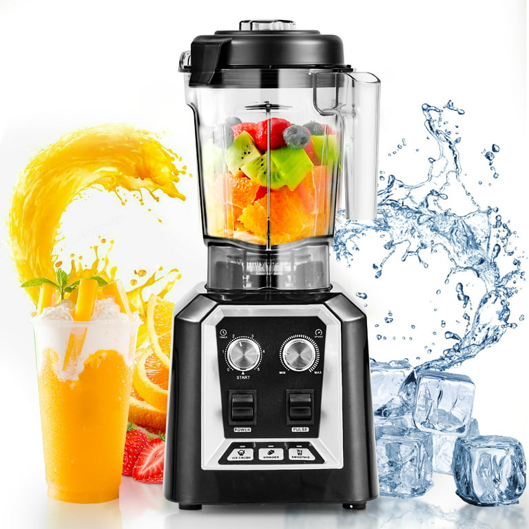 Blender Professional Countertop Blender, 2200W High Speed Smoothie Blender  for Shakes and Smoothies, commercial blender with Timer, 68OZ BPA-Free