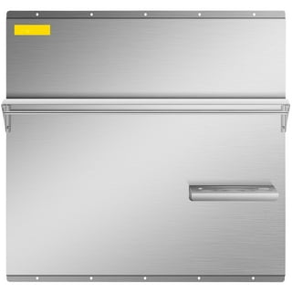 Ancona 30 in. x 30 in. Stainless Steel Backsplash with Shelf and