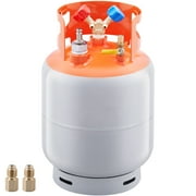 BENTISM Refrigerant Recovery Reclaim 30lb Cylinder Tank with Floating Switch