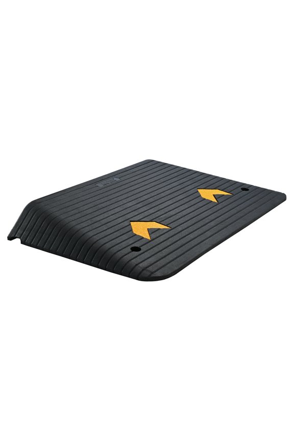 Rubber Threshold Ramp Door Ramp 4" Rise 15 tons Load Rubber Curb Ramp