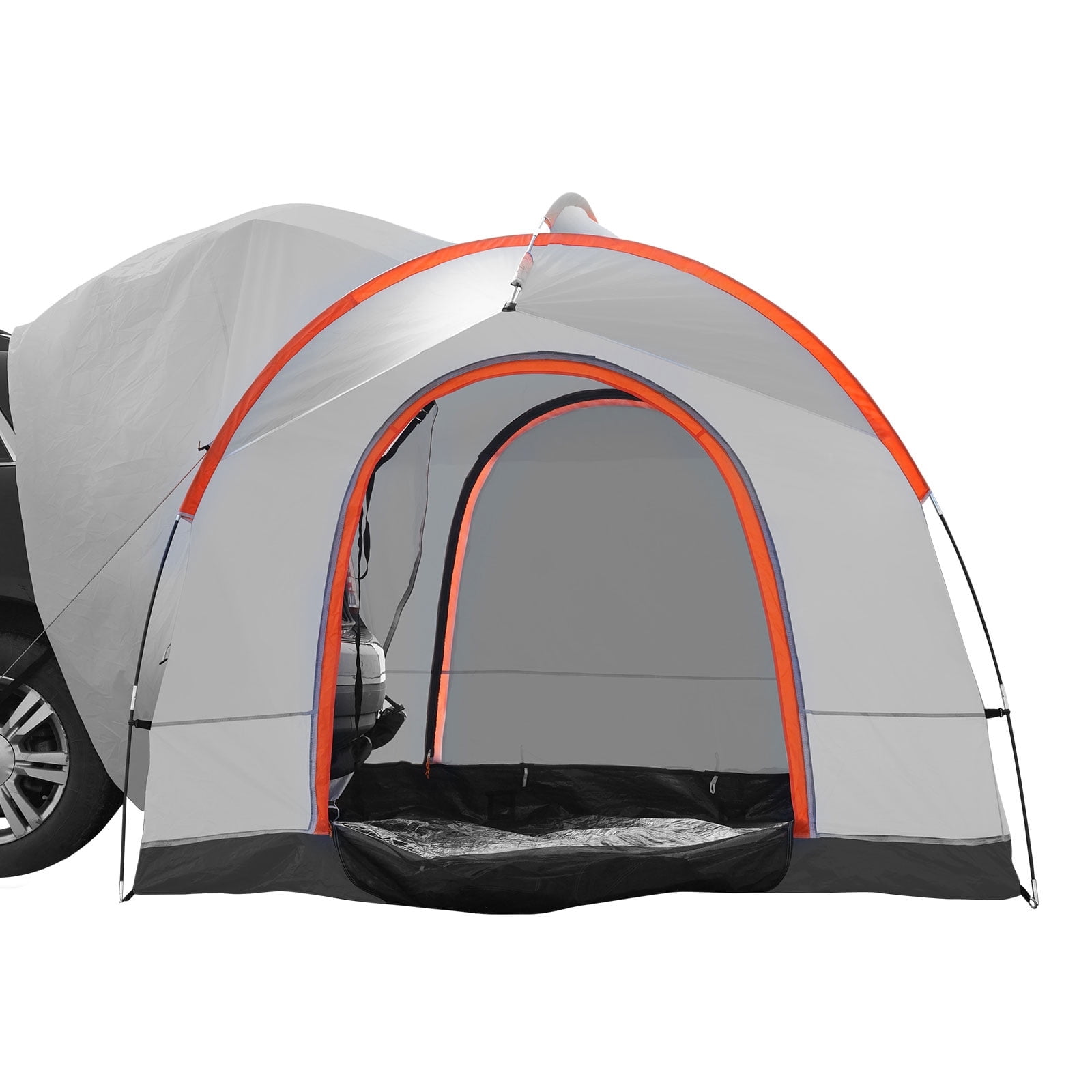 VEVOR SUV Camping Tent 8-8 Ft Waterproof Pickup SUV Tent with Rainfly Carry Bag Car Canopy Shelter for Camping Outdoor Travel