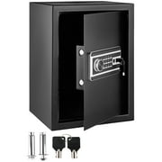 BENTISM Security Safe 60L Electronic Safe Box with Electronic Code Lock Digital Safe Box with Two Override Keys Fireproof Safe Carbon Steel Material Money Safe for Home Hotel and Office