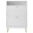 thumbnail image 1 of VEVOR Shoe Storage Cabinet with 2 Flip Drawers, 1 of 7