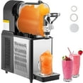 thumbnail image 1 of VEVOR Slushy Machine, Daiquiri Machine Commercial 3L Frozen Drink Slush Machine, Black, 1 of 10