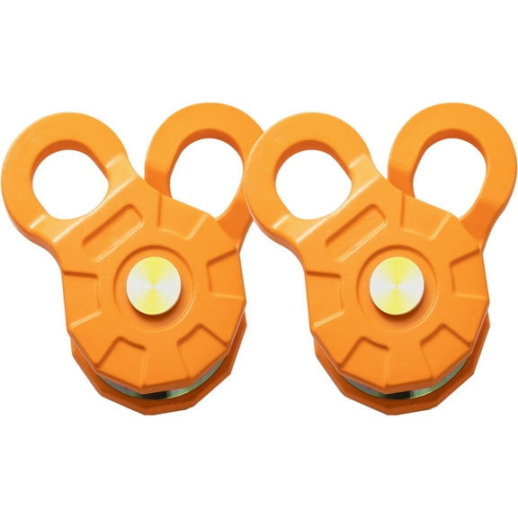 VEVOR Snatch Block Pulley Snatch 11T/25,000 LBS Capacity Recovery Winch 2 Packs