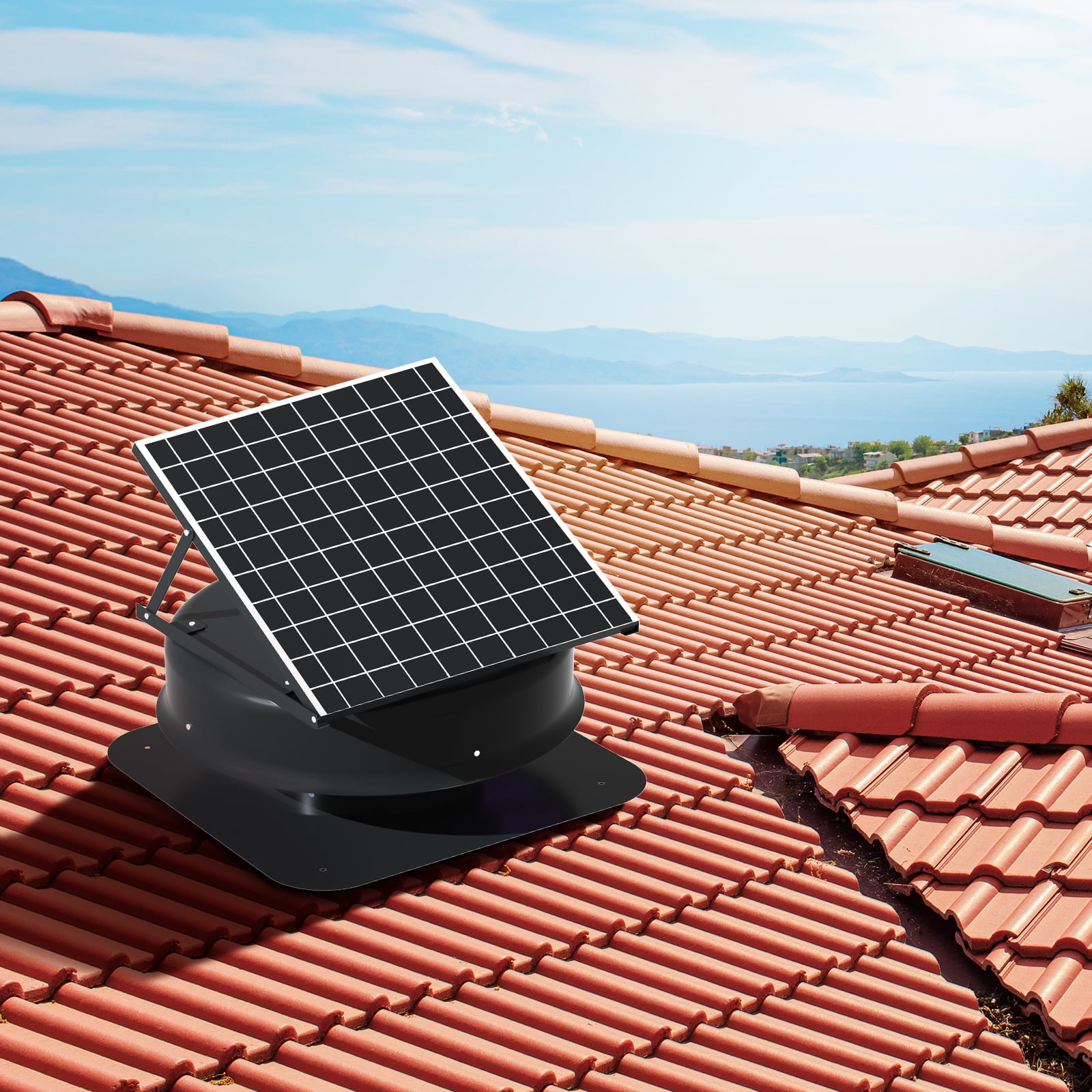 Exhaust Fans Solar Roof Exhaust Vent Solar Attic Vent Power Roof