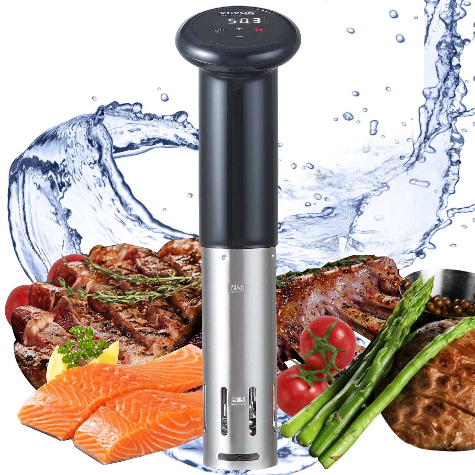  Mecity Sous Vide Precision Cooker Machine 1100W Water