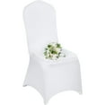 thumbnail image 1 of BENTISM Spandex Chair Covers White Chair Covers 100PCS Wedding Party Banquet Elastic, 1 of 10