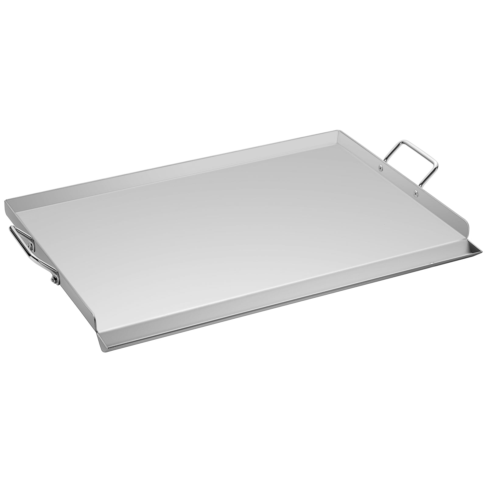 Stainless Steel Flat Top Comal Plancha 18x16 inch BBQ Griddle for cooking  with Outdoors Stove or Grill catering - KITCHEN & RESTAURANT SUPPLIES