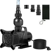 BENTISM Submersible Water Pump 5200GPH Pond Pump 25FT 420W for Waterfall Fountain
