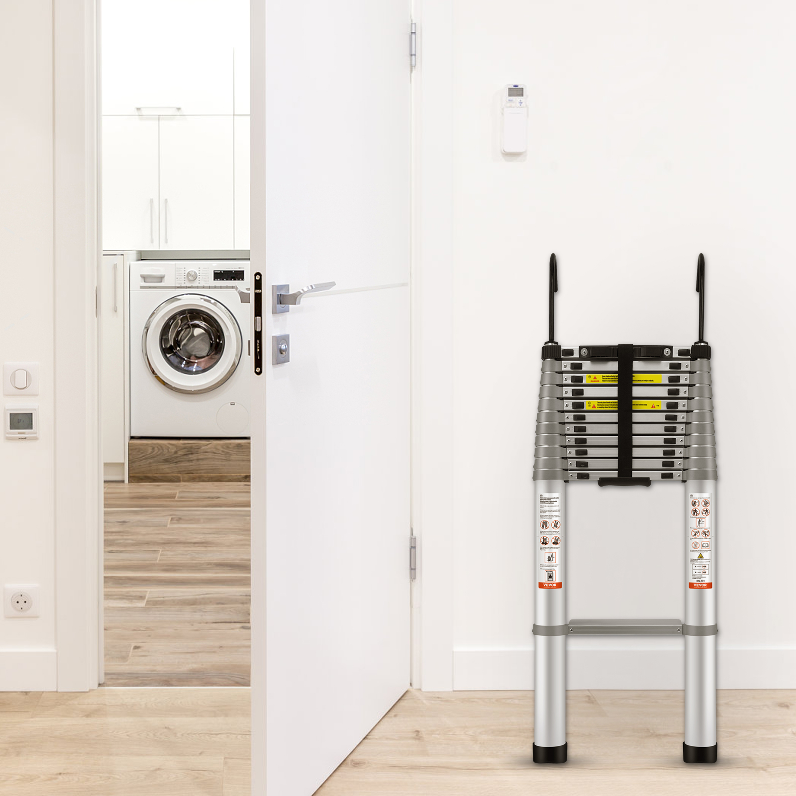 Cosco 8 Ft. Signature Series Aluminum Folding Step Ladder 300 Lb. Type