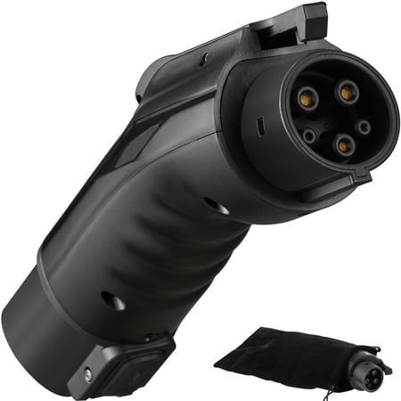VEVOR Tesla to J1772 Charging Adapter, Max 48A 240V, with IP65 Storage Bag Anti-Drop Lock, for Tesla Destination Charger and Mobile Connect