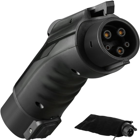 VEVOR Tesla to J1772 Charging Adapter, Max 48A 240V, with IP65 Storage Bag Anti-Drop Lock, for Tesla Destination Charger and Mobile Connect