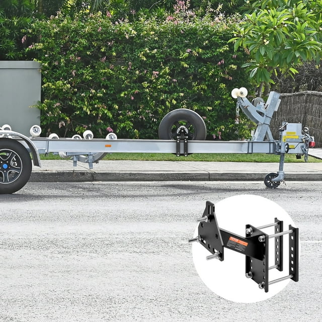 BENTISM Trailer Spare Tire Carrier Tire Bracket Mount Carrier for 4,5,6