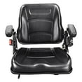 thumbnail image 2 of Taishi R6 Universal Forklift Seat - Waterproof, Adjustable Backrest (45-180°) & Armrests (0-90°), PVC/Sponge 2 of 3