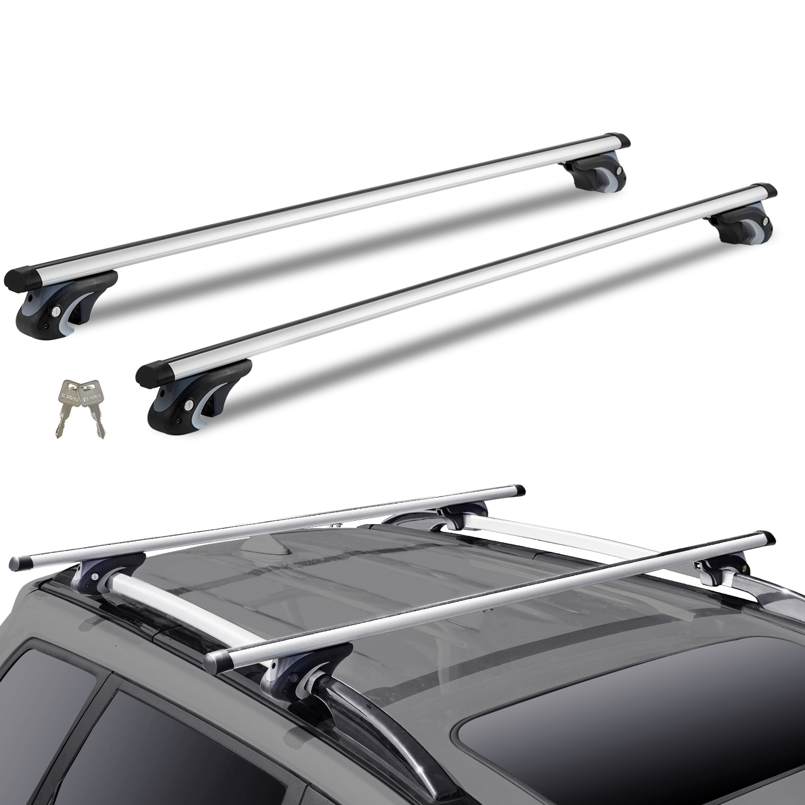 Reese Carry Power UVenture 48" Round Rooftop Cross Bars
