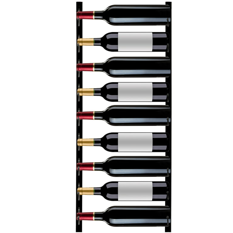 Wine Bottle Rack, Wine Glass Holder And Decoration, Hanging Wine Bottle  Holder For Upside Down Display, Elegant And High-end Design