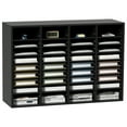 thumbnail image 1 of VEVOR Wood Literature Organizer Adjustable File Sorter 36 Compartments Countertop Literature Organizer Paper Storage Holder Black, 1 of 10