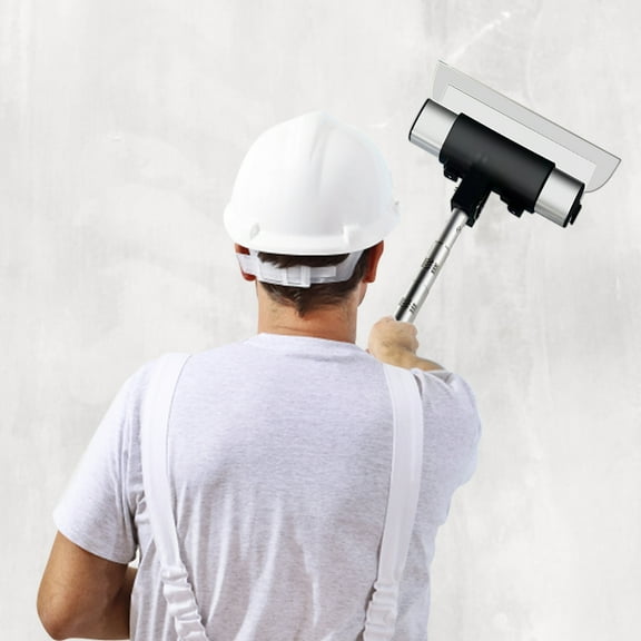 VEVOR rywall Skimming Blade, 10/16/24in Smoothing Knockdown Spatula Handle Set, Extruded Aluminum & European Stainless Steel & High-impact End Cap, Finishing Tool for Sheetrock Gyprock