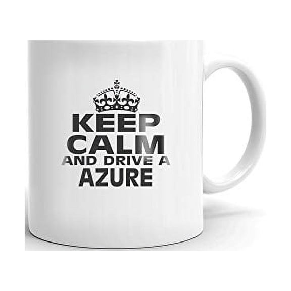 BENTLEY AZURE Keep Calm and Drive Coffee Tea Ceramic Mug
